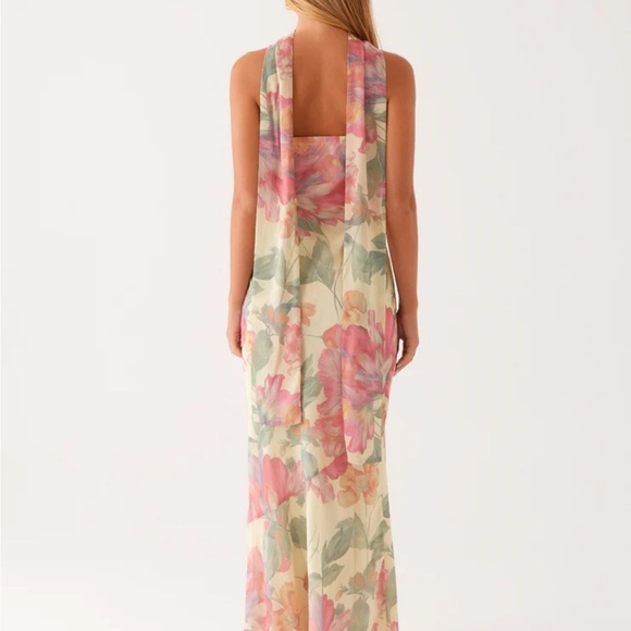 Peppermayo maxi dress- yellow peony - Picture 3 of 8